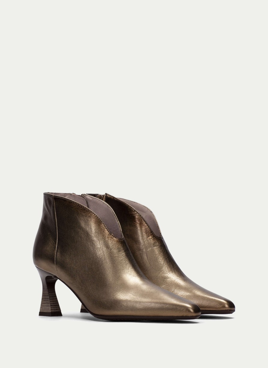 Hispaniats Bootie Dalia Gold Women