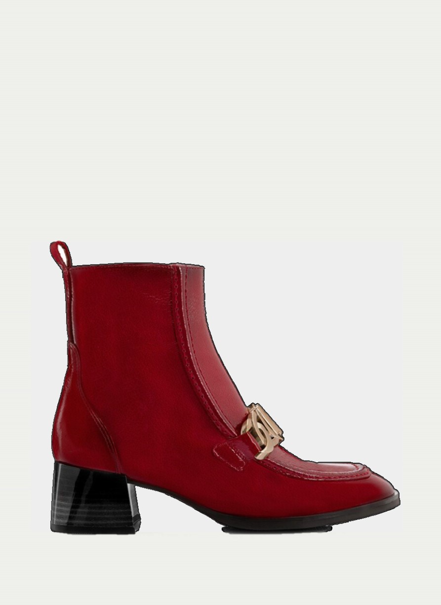 Hispaniats Ankle Boot Charlize Red Women