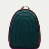 Hispaniats Backpack Forest-Brown-Magenta Bags