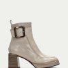 Hispaniats Ankle Boot Tokio Ivory Women