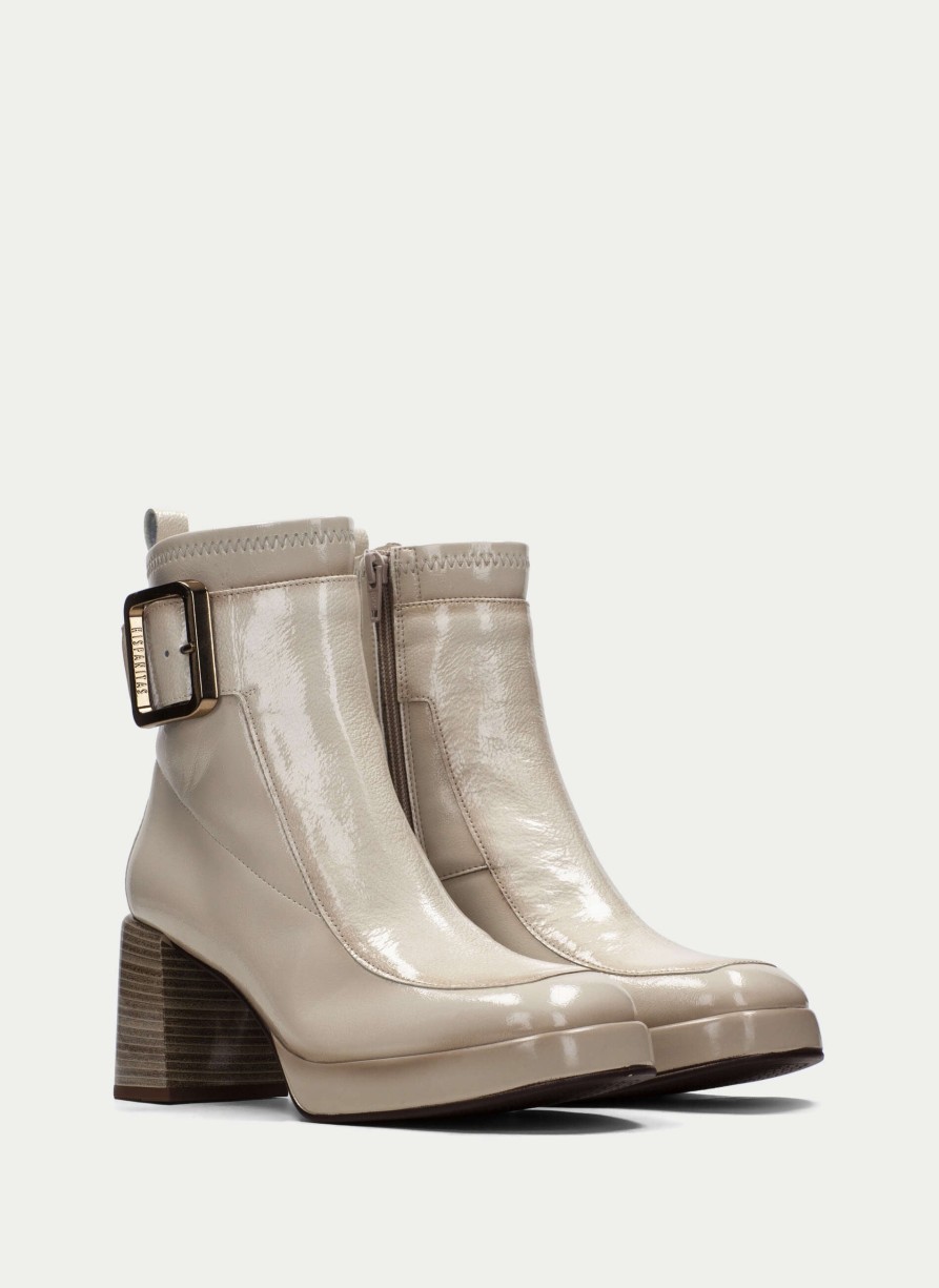 Hispaniats Ankle Boot Tokio Ivory Women