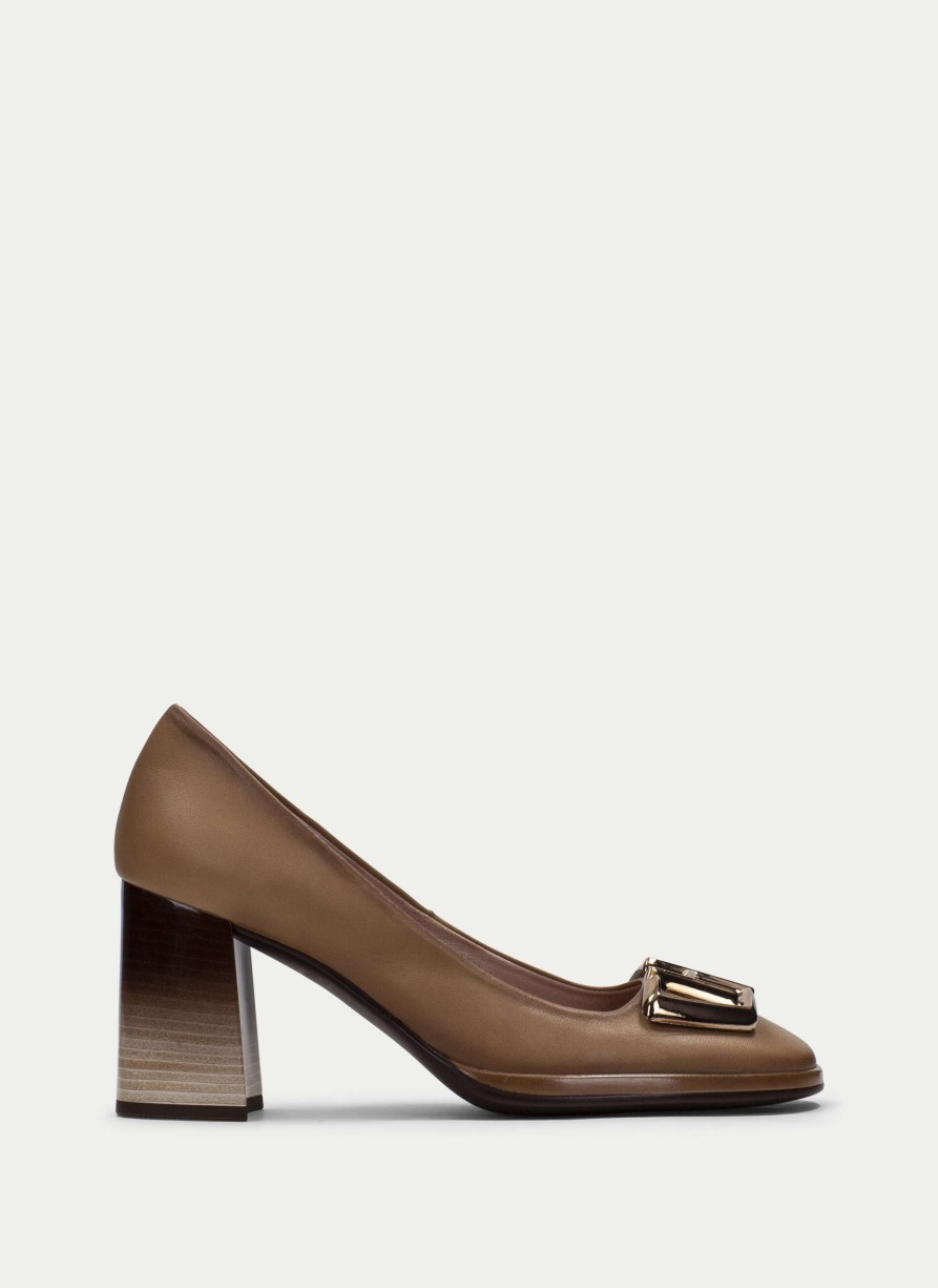 TheShoeTreeMalta Pump Monaco Camel Women