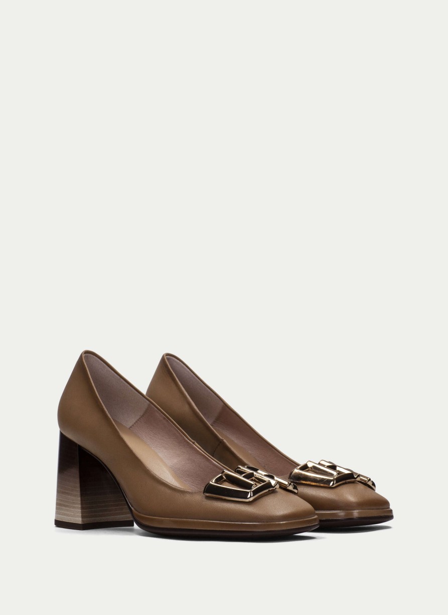 TheShoeTreeMalta Pump Monaco Camel Women