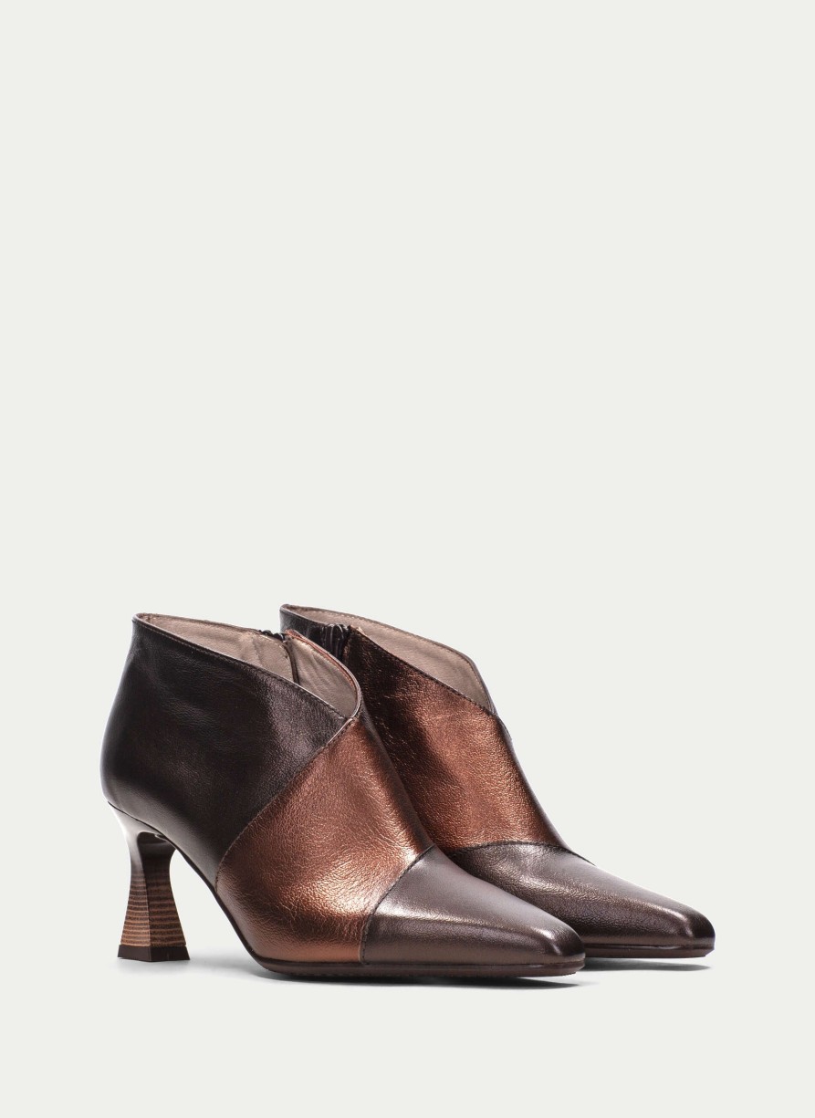 Hispaniats Ankle Boot Dalia Bronze Women