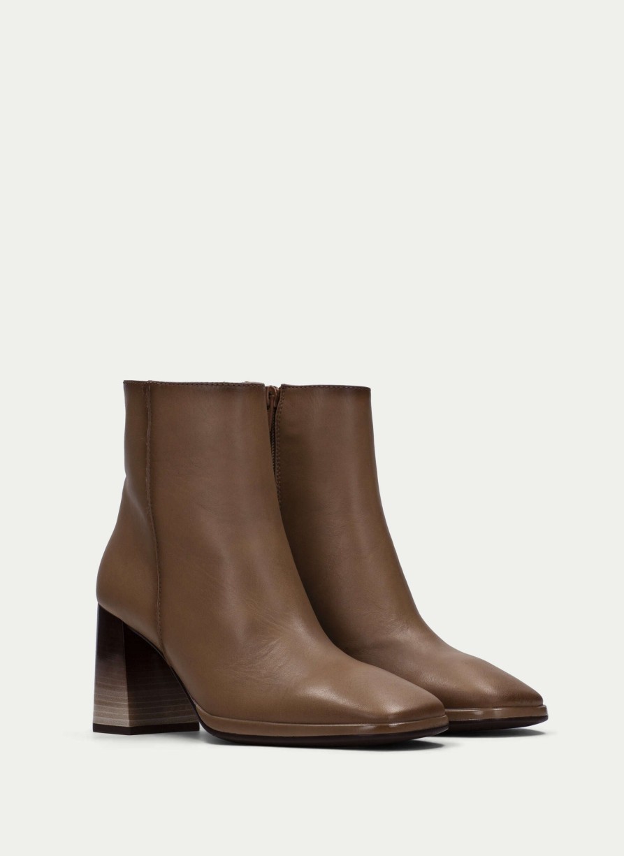 Hispaniats Ankle Boot Monaco Camel Women