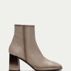 Hispaniats Ankle Boot Monaco Ivory Women