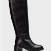 Wonders Waterproof Black Kaime Boots Wonders