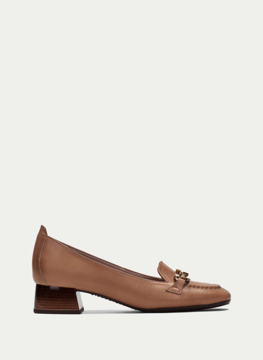 TheShoeTreeMalta Ballerina Moccasin Manila Apricot Women