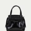 Hispaniats Top Handle Black Bags