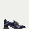 Hispaniats Moccasin Charlize Navy-Blue Women