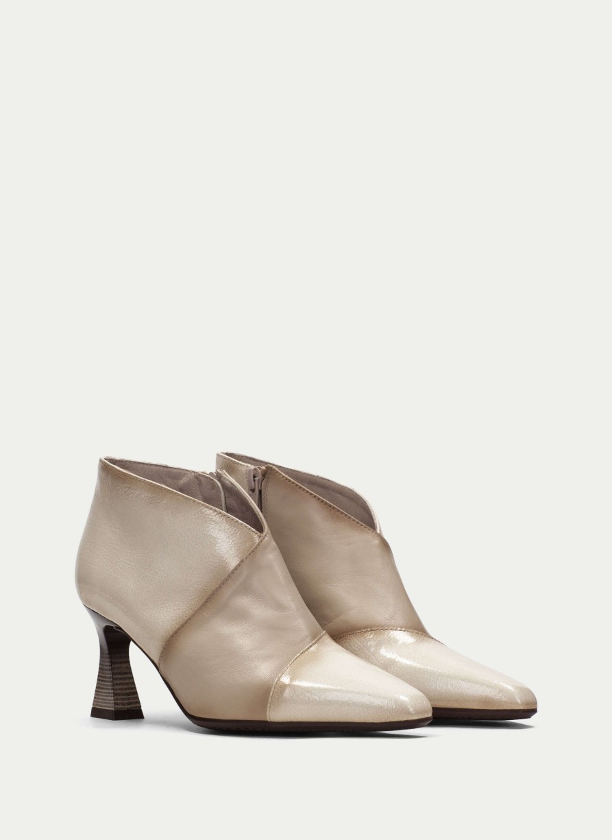 Hispaniats Ankle Boot Dalia Ivory Women