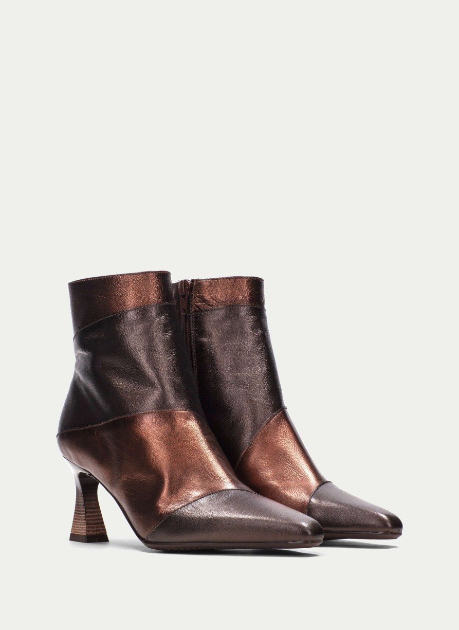 Hispaniats Ankle Boot Dalia Bronze Women