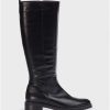 Wonders Black Luan Boot Wonders