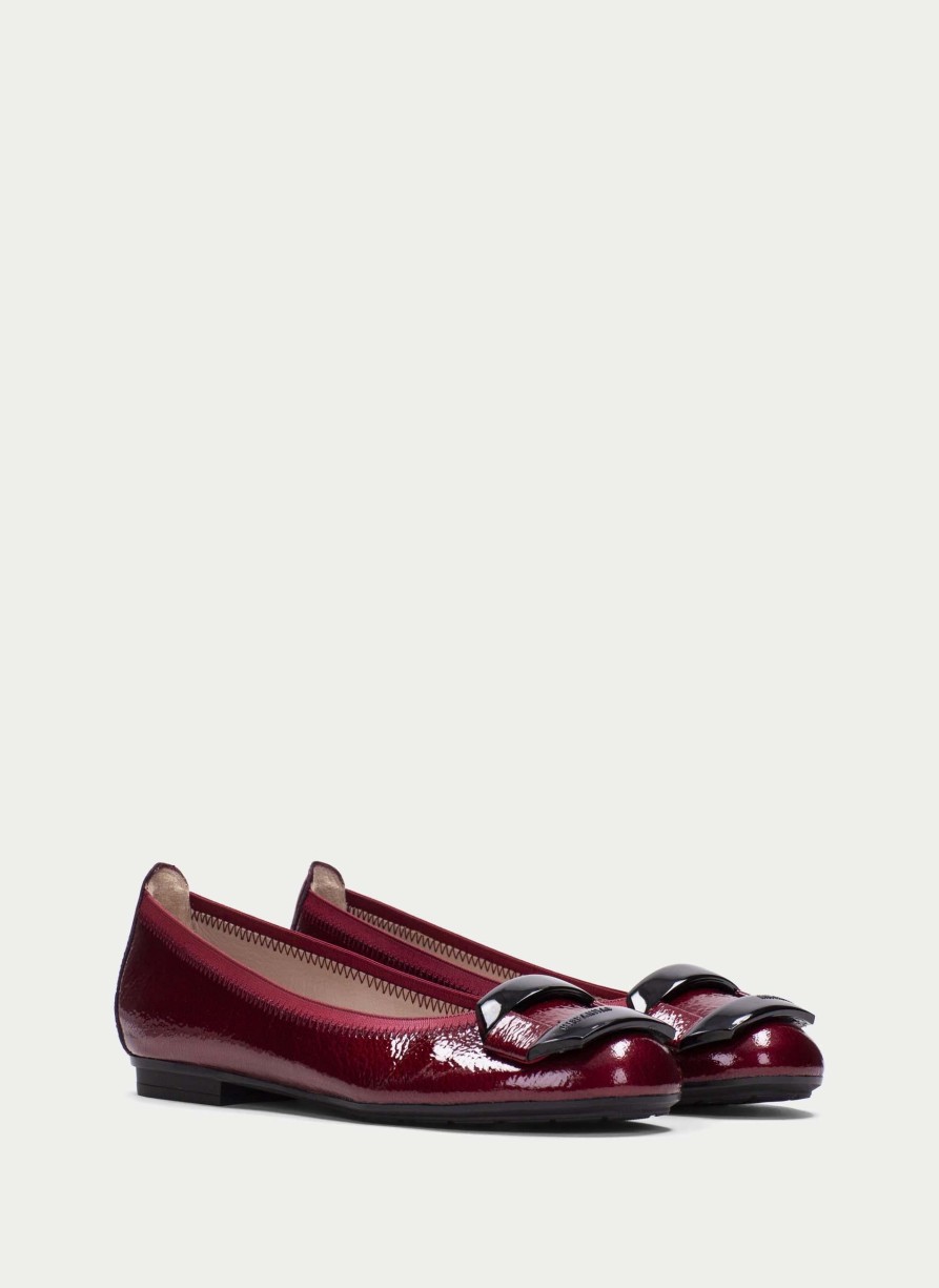 TheShoeTreeMalta Ballerina Basil Cherry Women