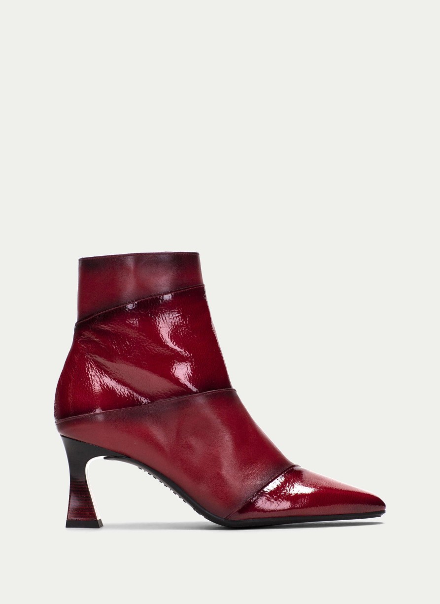 Hispaniats Ankle Boot Dalia Red Women