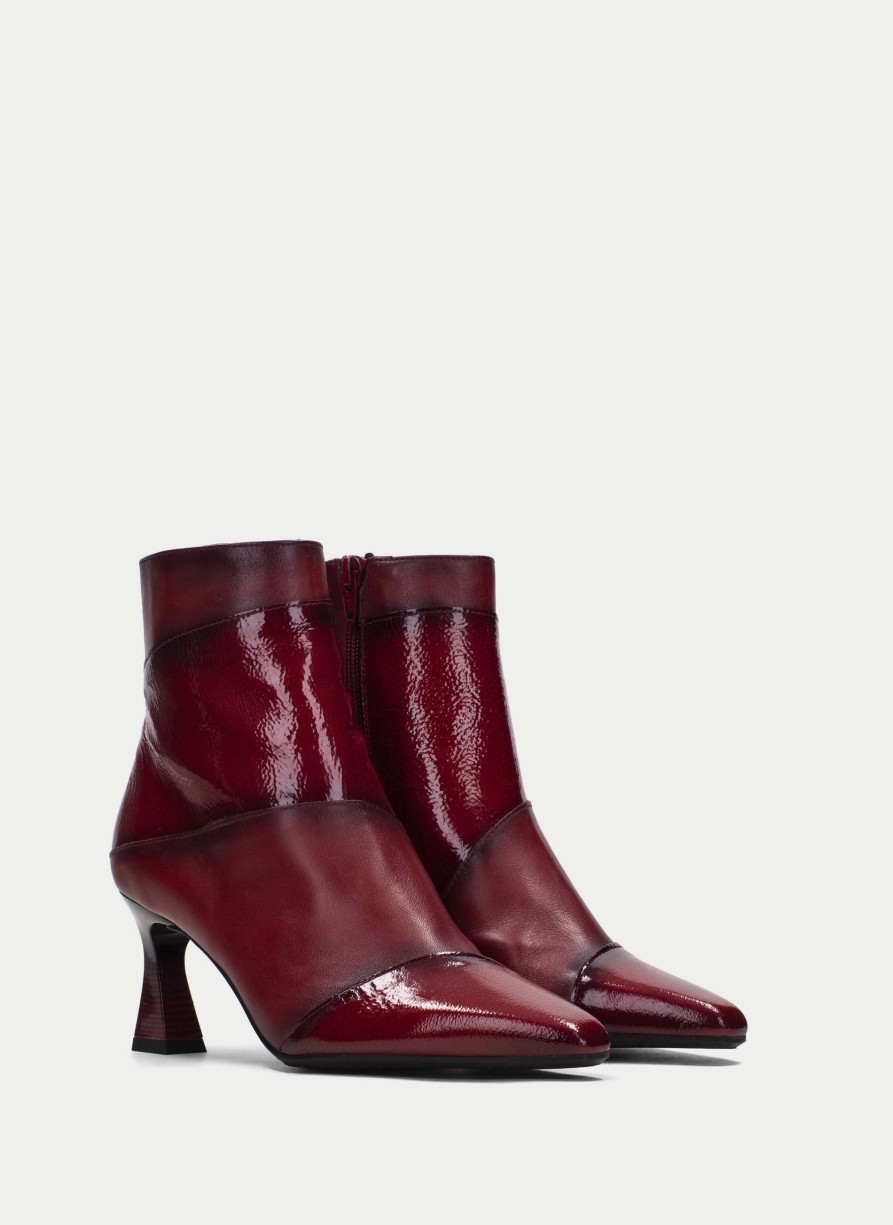 Hispaniats Ankle Boot Dalia Red Women