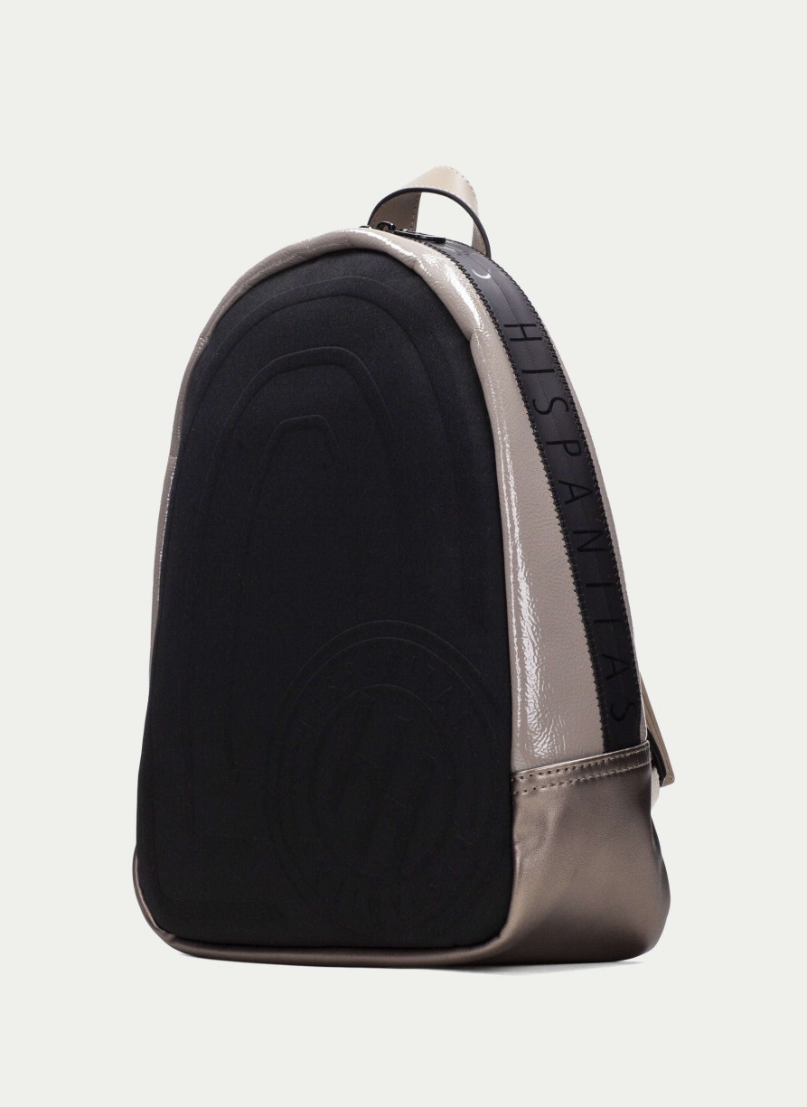 Hispaniats Backpack Black-Taupe Bags