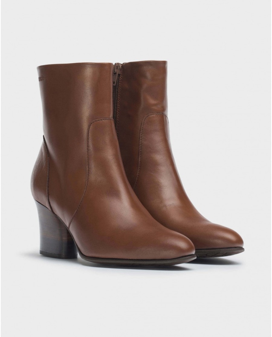 Wonders Brown Beta Ankle Boot Wonders