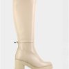 Wonders Taupe Victoria Boot Wonders