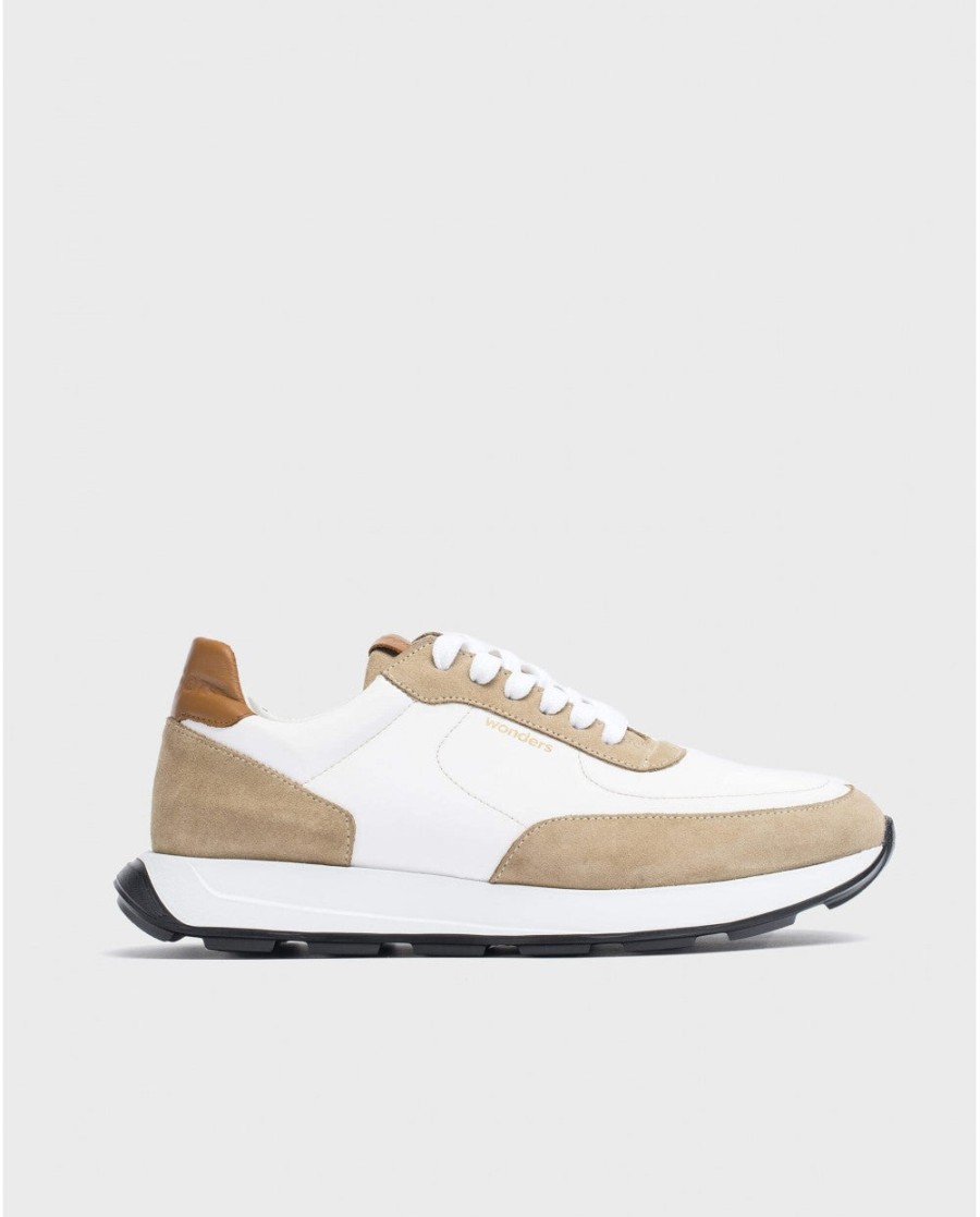 Wonders Sporty Leather Sneaker Men