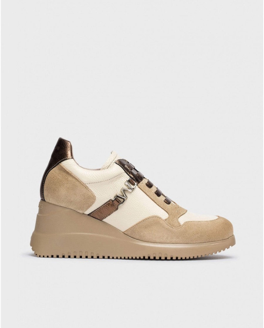 Wonders Beige Eva Sneaker Wonders