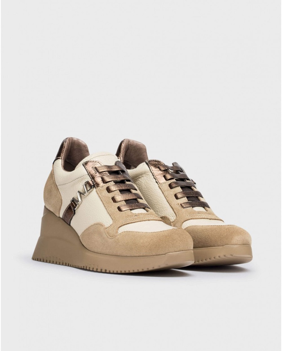 Wonders Beige Eva Sneaker Wonders