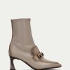 Hispaniats Ankle Boot Dalia Ivory Women