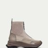 Hispaniats Sport Ankle Boot Alaska Taupe-Ivory Women