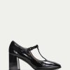 TheShoeTreeMalta T Strap Monaco Black Women